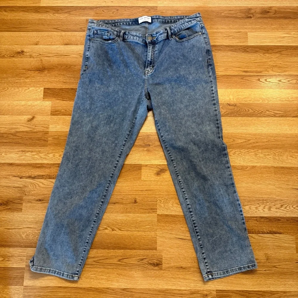 Lane Bryant Plus Size Women's Jeans 20 Signature Fit Mid Rise Straight Leg Denim